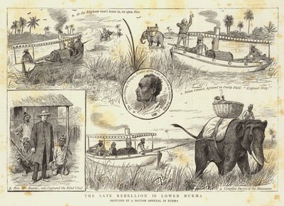 A késői lázadás Alsó-Burmában alkotó: William Ralston