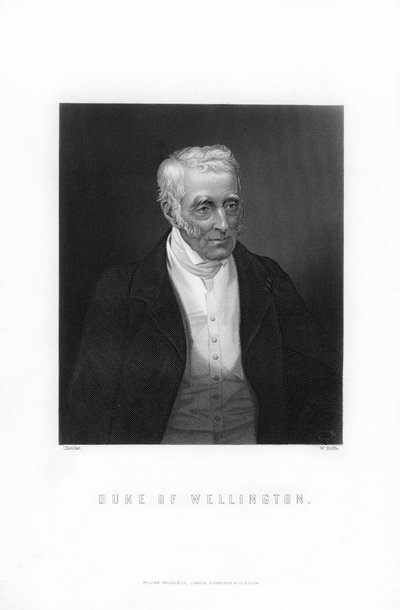 Arthur Wellesley, Wellington első hercege, brit katona és államférfi, 1893. alkotó: William Roffe