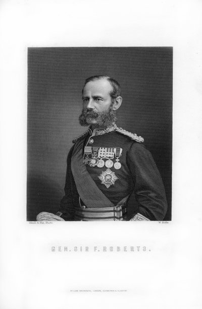 Sir Frederick Roberts tábornok, 1893. alkotó: William Roffe