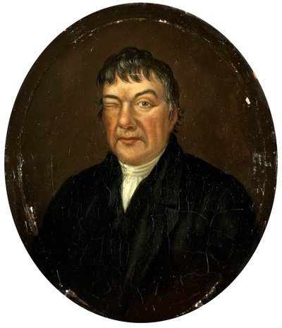 "Tisztelendő Karácsony Evans 1766-1838", 1835 alkotó: William Roos