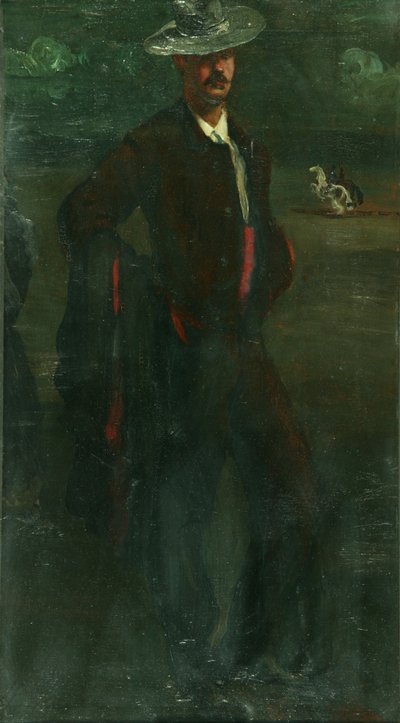 Ignacio Zuloaga As A Torero, c.1895 (oil on canvas) alkotó: William Rothenstein