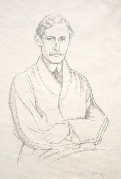 J. E. Spingarn alkotó: William Rothenstein