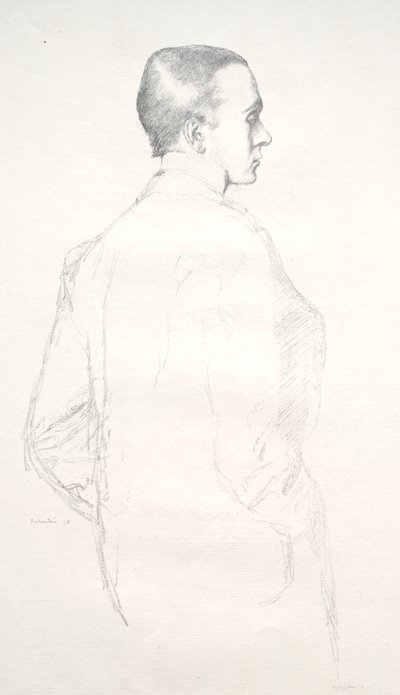 Max Beerbohm alkotó: William Rothenstein