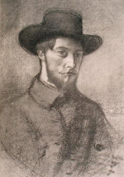Augustus John (1879-1961) portréja (litho) alkotó: William Rothenstein