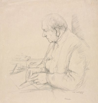 Sir Francis Seymour Haden alkotó: William Rothenstein