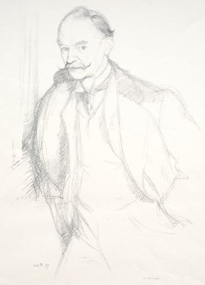 Thomas Hardy alkotó: William Rothenstein