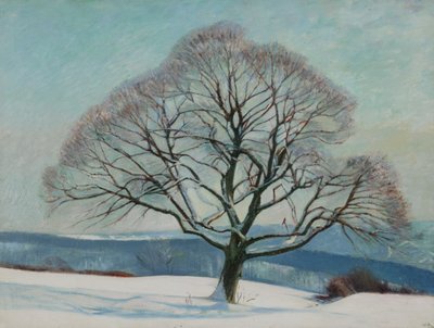 Fa télen alkotó: William Rothenstein