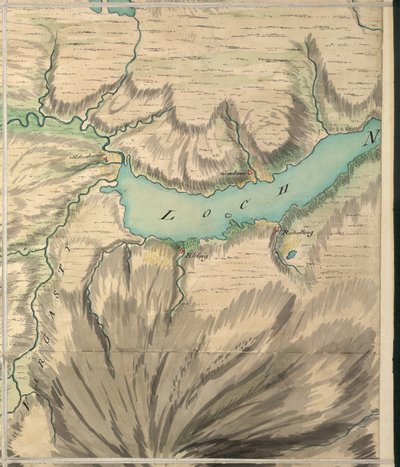 Altnaharra, Roy Military Survey of Scotland alkotó: William Roy