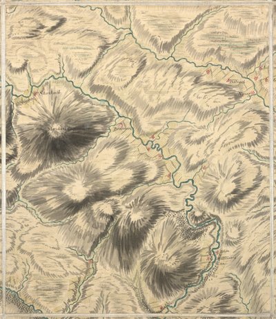 Dalnawhinny, Roy Skócia katonai felmérése alkotó: William Roy