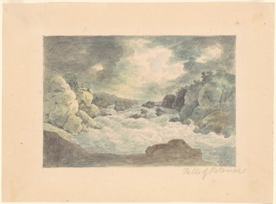 A Potomac vízesése alkotó: William Russell Birch