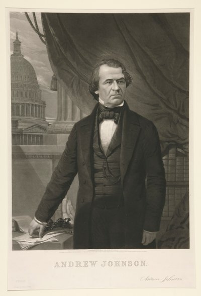 Andrew Johnson alkotó: William Sartain