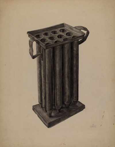 Gyertyaforma alkotó: William Schmidt