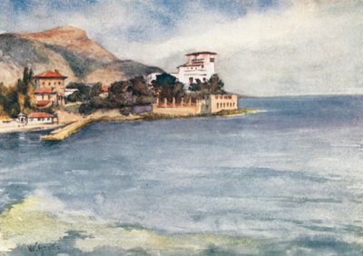 Beaulieu (színes litográfia) alkotó: William Scott