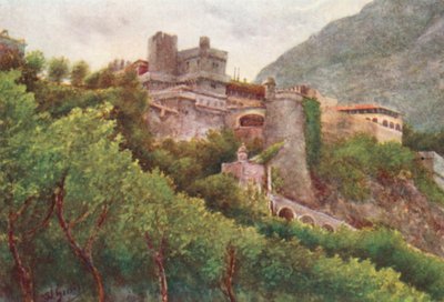 Monaco, esti (színes litográfia) alkotó: William Scott