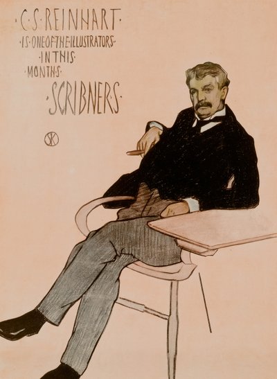 C.S. Reinhart/Is. One. of. the. Illusztrátorok./ ebben.a.hónapban./.Scribner.s./. alkotó: William Sergeant Kendall