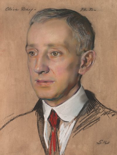 Clive Day B.A. 1892, a politikai gazdaságtan professzora 1907- alkotó: William Sergeant Kendall