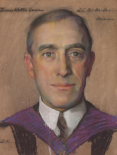 Thomas W. Swan B.A., Sterling jogi professzor 1922- alkotó: William Sergeant Kendall