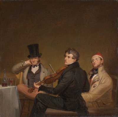 Vacsora után alkotó: William Sidney Mount