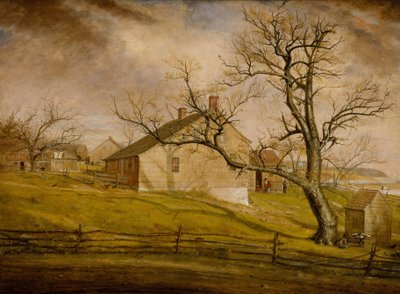 Long Island-i parasztházak alkotó: William Sidney Mount