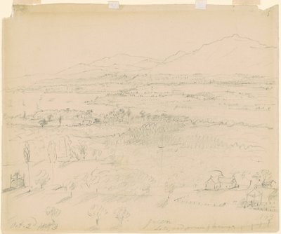 Völgy folyóval és hegyekkel alkotó: William Sidney Mount