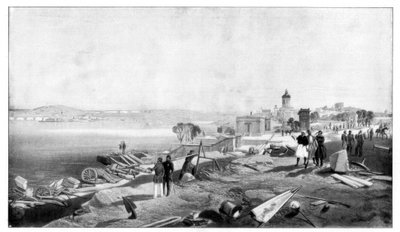 Sebastopol a Nicholas-erőd hátuljából, 1900. alkotó: William Crimea Simpson