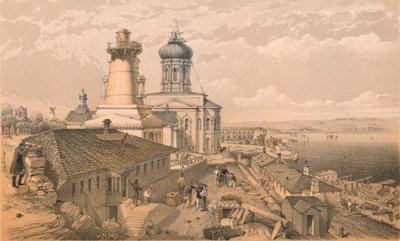 Az Admiralitás, Sebastopol, 1856 alkotó: William Crimea Simpson