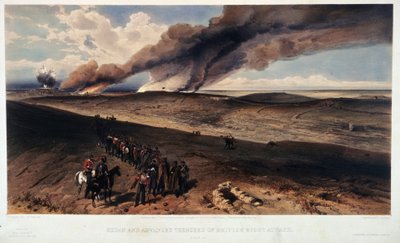 A Redan és a brit árkok alkotó: William Crimea Simpson