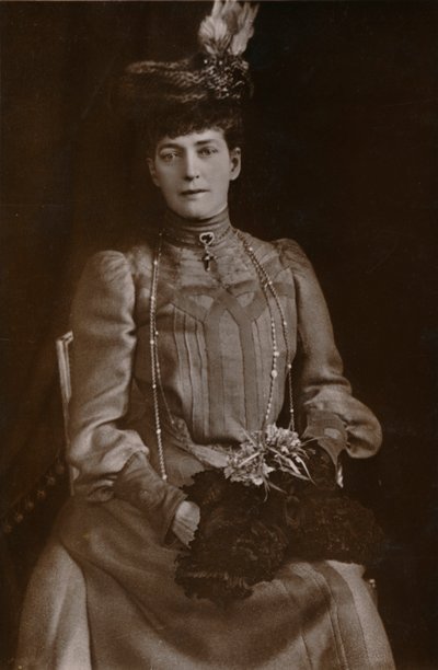 Alexandra, VII. Edward Egyesült Királyság királyának hitvese, 1905 alkotó: William Slade Stuart