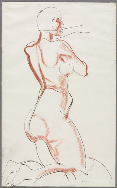 Akt ábra alkotó: William Sommer