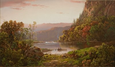 Valley Riveren, Virginia államban, 1864 alkotó: William Sonntag