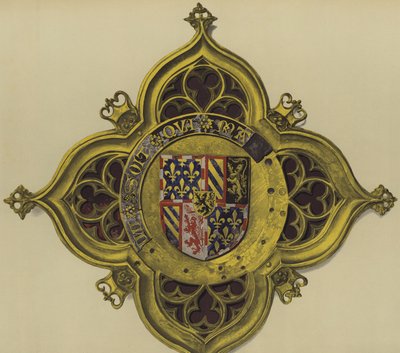Merész Károly, Burgundia hercege, c 1469-1476-7 (chromolitho) alkotó: William St John Hope