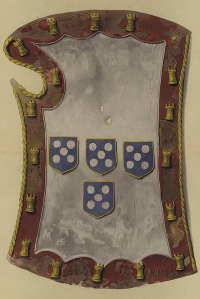 Edward, Portugália királya, 1435-1438 (chromolitho) alkotó: William St John Hope