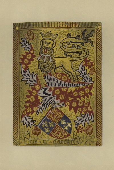 Sir George Plantagenet, Warwick és Salisbury grófja és Clarence hercege, 1461-1477-8 (chromolitho) alkotó: William St John Hope