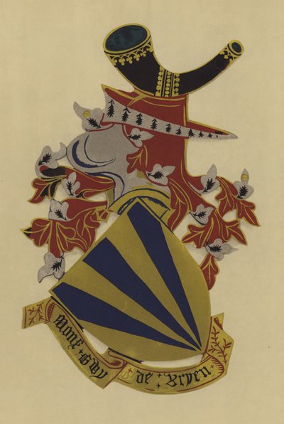Sir Guy de Bryen, Lord Bryen, 1370-1390 (chromolitho) alkotó: William St John Hope