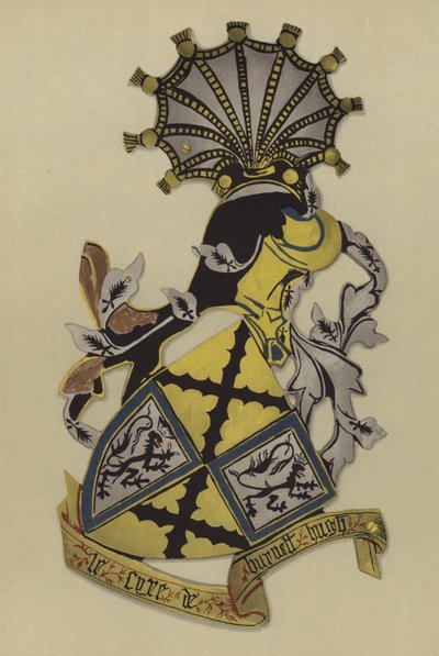 Sir Hugh Burnell, lord Burnell, 1406-1420 (chromolitho) alkotó: William St John Hope