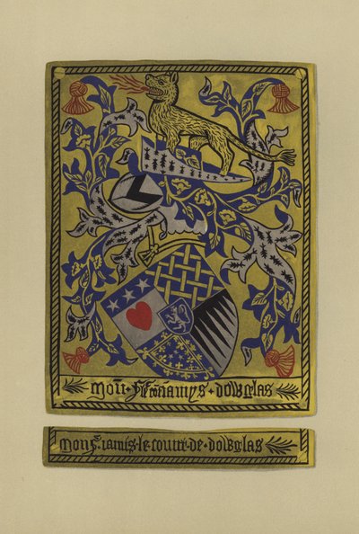 Sir James Douglas, Douglas és Avondale grófja, 1461-1488 (chromolitho) alkotó: William St John Hope