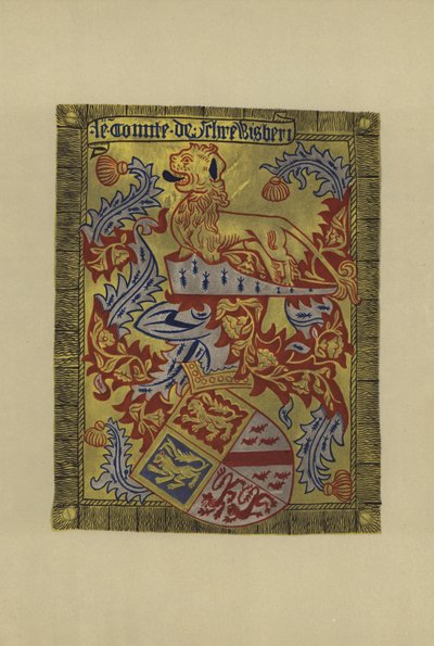 Sir John Talbot, Shrewsbury és Waterford grófja, 1424-1453 (chromolitho) alkotó: William St John Hope