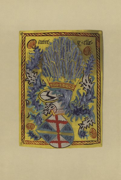Sir John le Scrope, Bolton Scrope ura, 1461-1498 (chromolitho) alkotó: William St John Hope