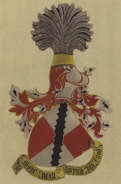 Sir Neel Loryng, 1348-1385-6 (chromolitho) alkotó: William St John Hope