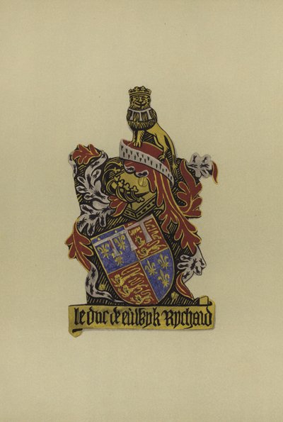 Sir Richard Plantagenet, York hercege, 1475-1483 (chromolitho) alkotó: William St John Hope