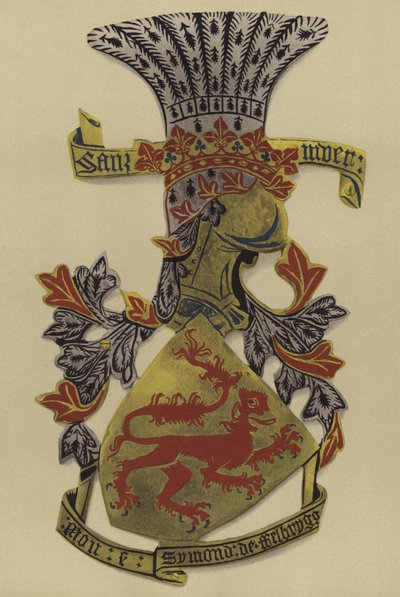 Sir Simon Felbrigge, 1397-1442 (chromolitho) alkotó: William St John Hope
