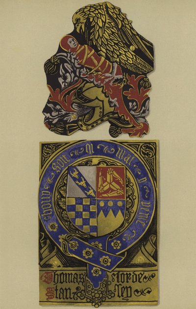 Sir Thomas Stanley, Lord Stanley, Derby grófja, 1483-1504 (chromolitho) alkotó: William St John Hope