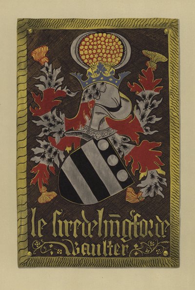Sir Walter Hungerford, Lord Hungerford, 1421-1449 (chromolitho) alkotó: William St John Hope