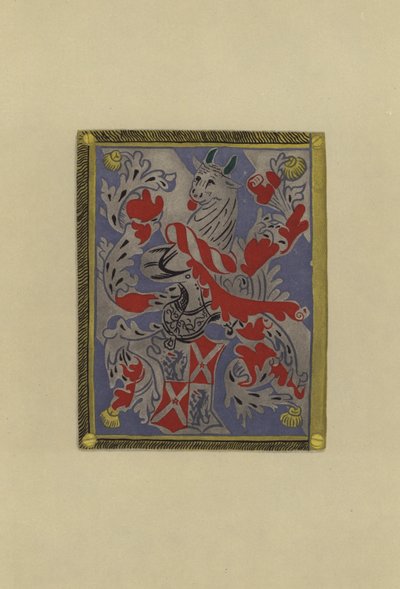 Sir William Neville, Lord Fauconberg, c 1440-1462-3 (chromolitho) alkotó: William St John Hope