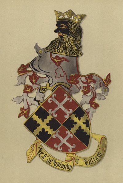 Sir William Willoughby, Lord Willoughby dEresby, c 1400-1409 (chromolitho) alkotó: William St John Hope