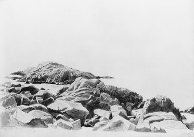 New England Coast, . alkotó: William Stanley Haseltine