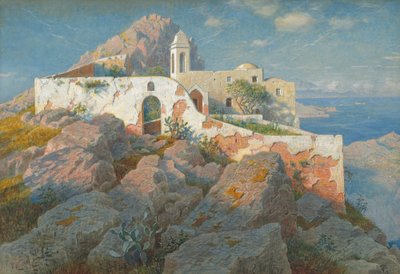 Santa Maria a Cetrella, Anacapri alkotó: William Stanley Haseltine