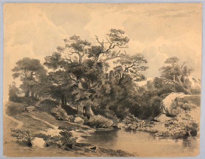 A táj tanulmányozása alkotó: William Stanley Haseltine