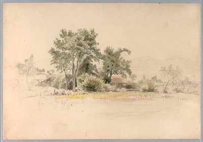 Tájtanulmány, Svájc alkotó: William Stanley Haseltine