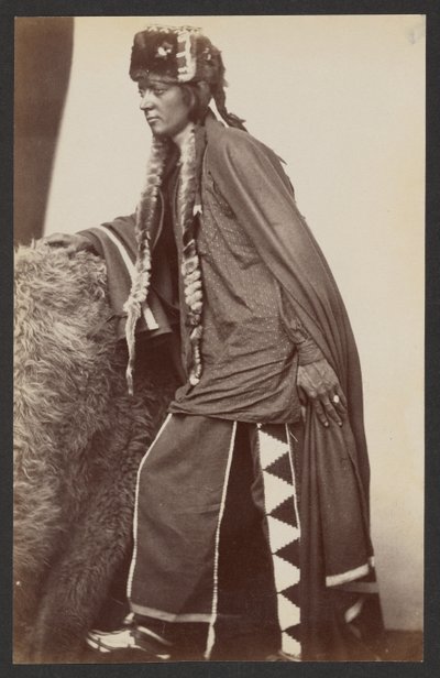 Arapaho bátor Shib-o-nester alkotó: William Stinson Soule